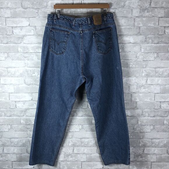 Levi's 559 Vintage Relaxed Fit Jeans Men's 44 x 30 (Measured 42 x 28) White Tab - Picture 7 of 11